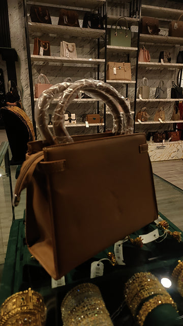 Mocha Grace Handbag