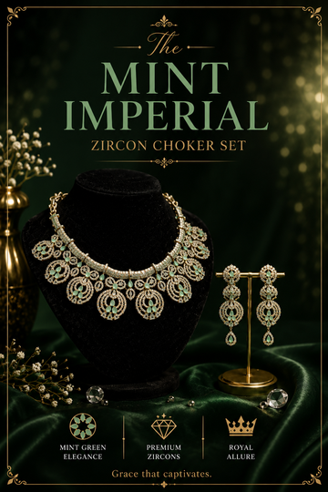 The Mint Imperial Zircon Choker Set