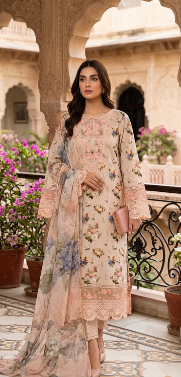The Pastel Flora Edit: Luxury Embroidery Meets Timeless Grace