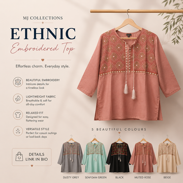 Heritage Embroidered Top